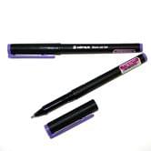 Ручка гелевая Hiper Black Jet 0,6 мм, чорная, цвет фиолетовый HG-155