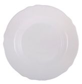 Тарелка LUMINARC LOUIS XV d = 23 см, для первых блюд, стеклянная, белая J8204