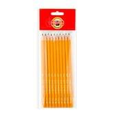 Набір чорнографітних олівців Koh-I-Noor 10 штук 3H 1570.3H/10P