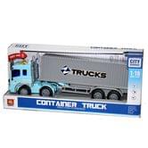 Автомобиль - грузовик с контейнером, фрикционный со светом и звуком, 1: 16 WY575А