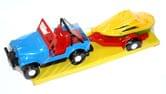Авто WADER ''Джип с прицепом'' игрушка из полимерных материалов 39007