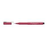 Ручка лінер Faber-Castell ECCO PIGMENT 0,7 мм, колір червоний 166721