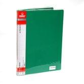 Папка с фйайлами Norma А4, 20 файлов, пластик, цвет зеленый 5026-04N