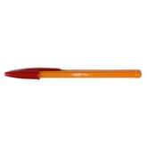 Ручка кулькова BIC Orange Original fine 0,8 мм колір червоний, корпус пластиковий, жовтий 8099241_1
