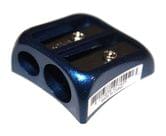 Точилка Y-PLUS BOXSTER алюмінієва, 2 отвори, колір різнокольоровий SA120600