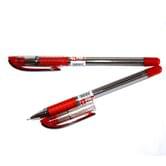 Ручка масляна Hiper Max Writer Evolution 0,7 мм, колір стрижня червоний HO-335-ES