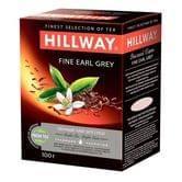 Чай Хилвей Fine Earl Grey черный листовой 100 г, с ароматом бергамота