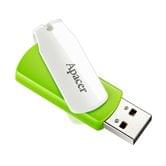 Флеш-пам'ять Apacer AH335 16Gb USB 2.0 зелений/ білий AP16GAH335