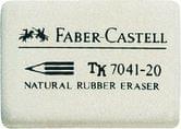Гумка Faber-Castell біла для олівця  7041-20 184120