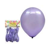 Повітряні кульки TIKI 12" перламутрові фіолетові, 10 штук в упаковці ТК-53426