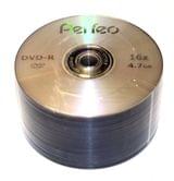 Диск DVD-R  Perfeo (CMC) 16х 4.7 Gb bulk 50 штук в упаковке