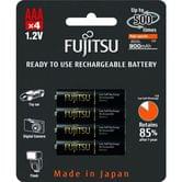 Акумулятор Fujitsu Ni-Mh900 mAh, AAA 4 штуки/1.2V HR-4UTHCEX(4B)