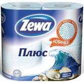Туалетний папір ZEWA Плюс 2 шари, 184 аркуші, 4 штуки в упаковці, Aqua Tube, запах асорті