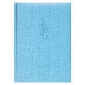 Еженедельник датированный карманный,10,5 х 14,5 см, 2020, обложка Tweed линия, голубой Brunne 73-736 31 33
