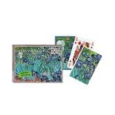 Карты игральные Piatnik Van Gogh-Iris, комплект из 2 колод по 55 карт 2376
