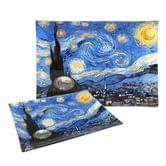 Тарілка декоративна Carmani Ван Гог "Зоряна ніч", 20 х 28 см 198-3002