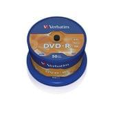 Диск DVD-R Verbatim 4 7Gb 16x cake 50pcs