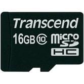 Карта пам'яті TRANSCEND 16Gb Micro SDHC Class10 TS16GUSDC10