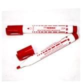 Набор маркеров для досок Norma, 2,5 - 3,5 мм, круглый пишущий узел, красный 224-01N