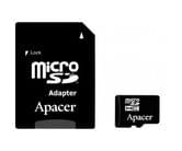 Карта памяти Apacer 16Gb Micro SDHC Class 10 UHS-I 45MB/s + адаптер AP16GMCSH10U1-R