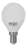 Электролампа Ergo led g45 e14 6w 220v Тепло белая 3000k LSTG45E146AWFN