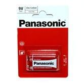 Батарейка Panasonic 6F22, Zinc Carbon крона, 1 штука в блистере 6F22