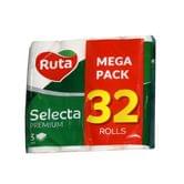 Туалетная бумага Ruta Selecta 3 слоя,32 штуки в упаковке