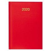 Ежедневник Стандарт 2020  А5, 160 листов, линия, обложка Miradur, ярко-красный Brunnen 73-795 60 23