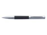 Ручка подарочная роллер FlairP 1046 РР Magnetic лак / хром, черный корпус, синяя, магнитный колпачок 1046