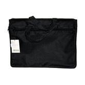 Портфель-сумка Deli из ткани, 2 отделения с росширением, черный , 2 ручки, 390 х 300 мм EB55122
