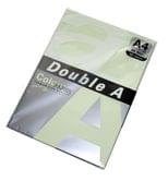 Папір кольоровий Double A А4 80г/м2, 25 аркушів, колір пастельний зелений 3077