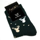 Шкарпетки чоловічі V&T Олень розмір 29-31, колір асорті