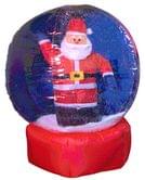 Надувной шар с Санта Клаусом с подсветкой, уличный h=1,2 м YL3008Q-120