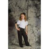 Школьная форма: брюки для девочки, черные, размер: 32/128 Модель 211