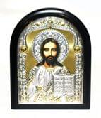 Ікона Спаситель 12 х 17см зображення з позолотою B1724g