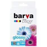 Фотобумага BARVA глянцевый 200 г | 10 х15 см | 100 листов IP-С200-125