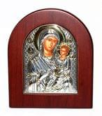 Іверська ікона Божої Матері Silver Axion 10 x 8 см 813-1020