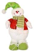 Сувенир 'Снеговик', h=30 см, изделие для новогодних и рождественских праздников в полиэтилене DF-16707B