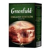 Чай Greenfield English Edition100 г, цейлонський чорний байховий листовий