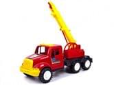 Авто KinderWay "Дампер підйомний кран" іграшка з полімерних матеріалів 13-003-1