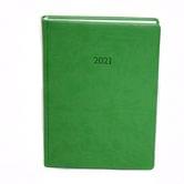 Ежедневник датированный 2021 По А5 VIVELLA 176 листов, линия, обложка искусствен.кожа, светло-зелены 240 2041