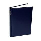 Дневник датированный 2020 Аркуш А5 Light 176 листов, искусственная кожа, цвет темно-синий, серебро 27002