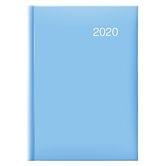 Щоденник Стандарт 2020 А5, 160 аркушів, лінія, обкладинка Miradur Trend, блакитний Brunnen 73-795 64 33