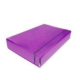 Папка - короб А4 ITEM 60 мм на резинке, ламинированная, цвет фиолетовый іТЕМ306/04