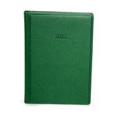 Ежедневник датированный 2022 По А5 Vivella 176 листов, линия, обложка искусственная кожа, зеленый 240 2040