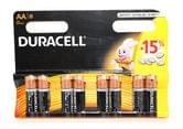 Батарейка DURACELL LR6 MN1500 8 штук в упаковці, ціна за упаковку 81267331