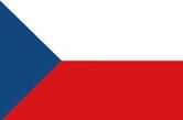 Прапор Чехія 14,5 х 23 см настільний, поліестер П-3