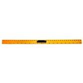 Лінійка для шкільної дошки, 100 см, пластикова, з тримачем, жовтий E-SBA-1