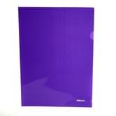 Папка-уголок Norma A4 пластиковая, плотная, цвет фиолетовый 5024
