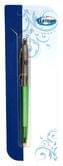 Ручка шариковая CENTRUM ICE, металлический корпус, 0,7 мм, цвет синий, под блистером 80460